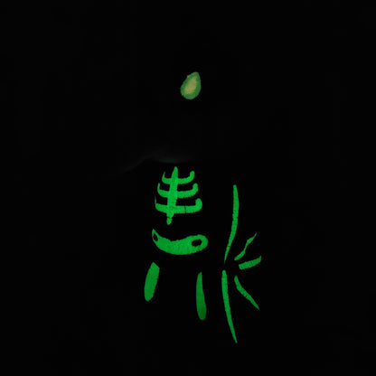 Oiseau Squelette phosphorescent